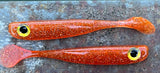 Ares-Räubling-Shad (Orange/Motoroil trouble)